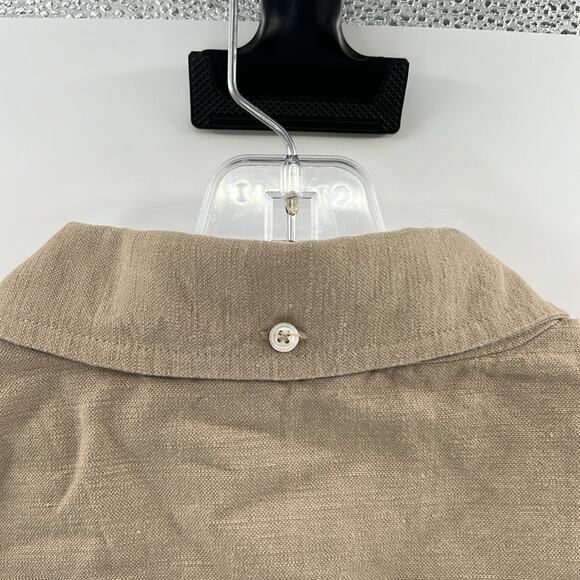 Chubbies Men's The Expert Canvas Friday Shirt - Tan - XL - NWT - Picture 8 of 9